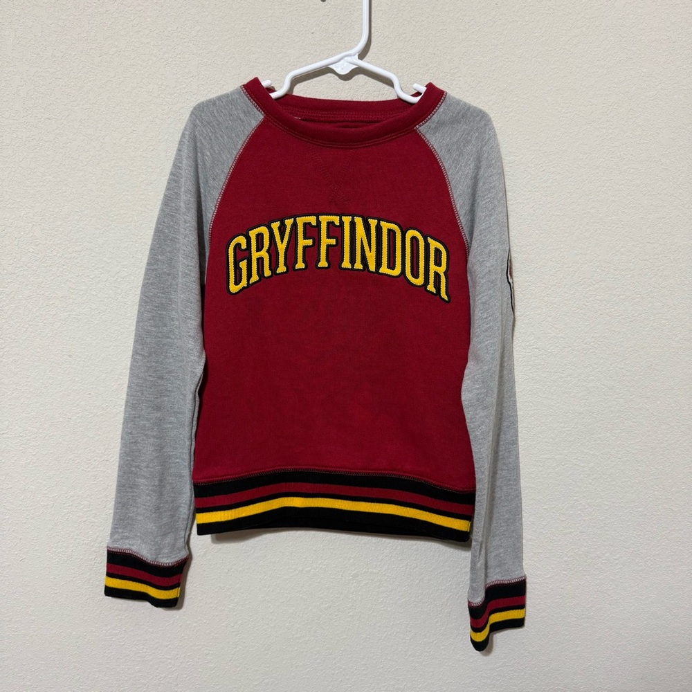 Kids Harry Potter Gryffindor Sweatshirt Universal Studios Youth XXS 3/4Y